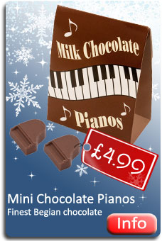 Mini Chocolate Pianos