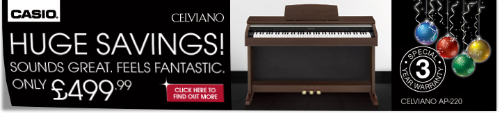 Casio Celviano Christmas Offer