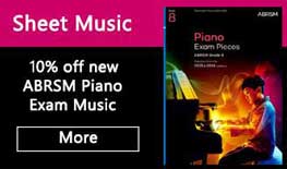 10% Off new ABRSM Piano